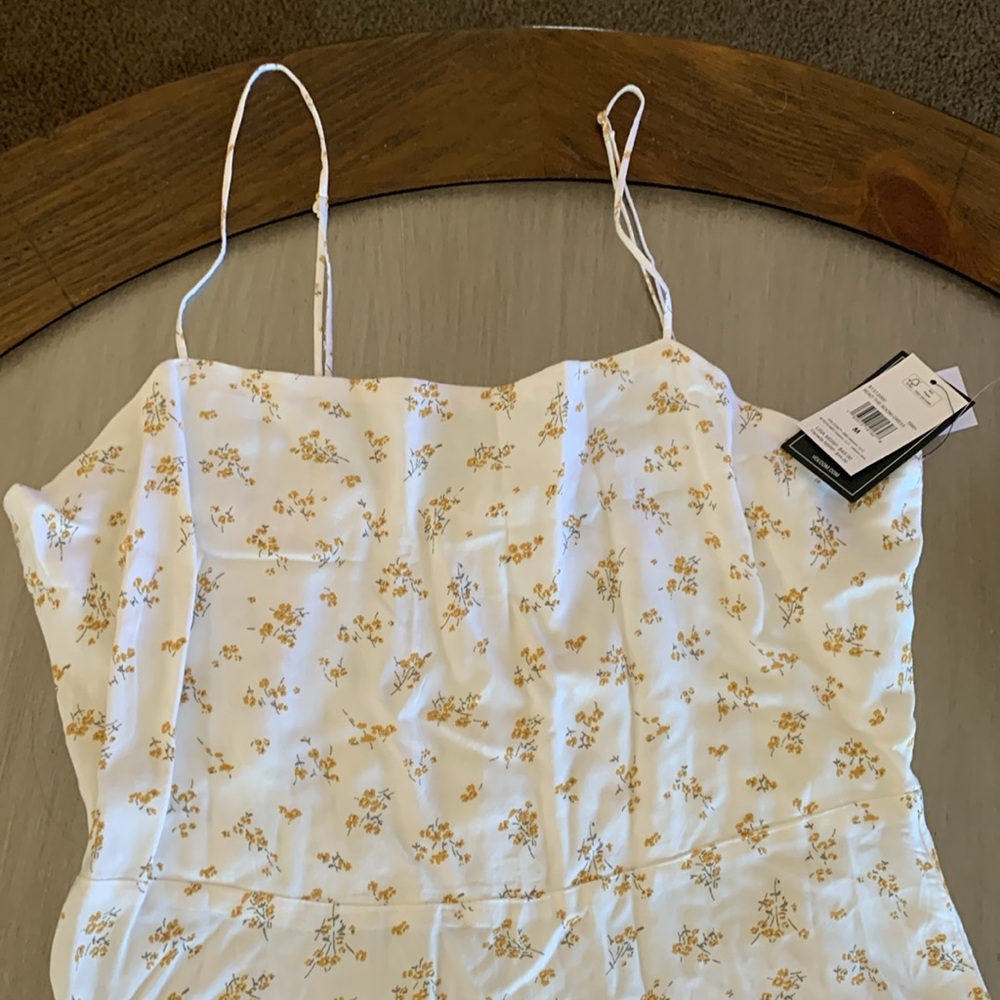 Volcom read the room dress summer floral print summer dress SZ M NWT - Picture 3 of 6